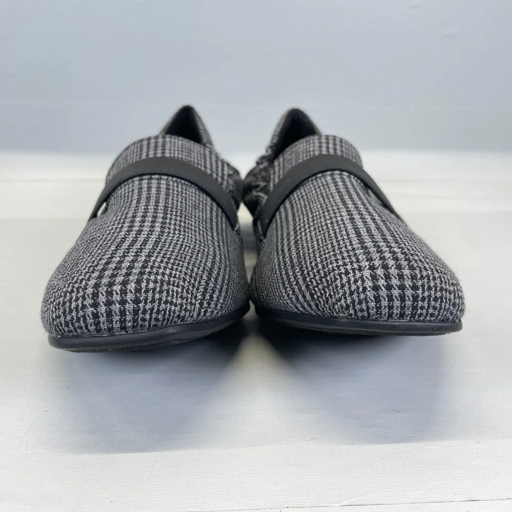 Clarks Tilmont Eve Shoes Womens Size 11 M Black Interest Textile Comfort Loafers